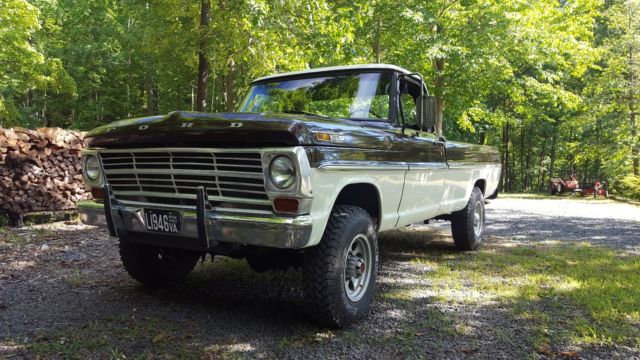1969 Brown Ford F-250 Standard Cab Pickup