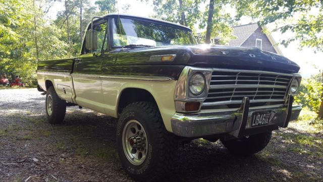 1969 Brown Ford F-250 Standard Cab Pickup