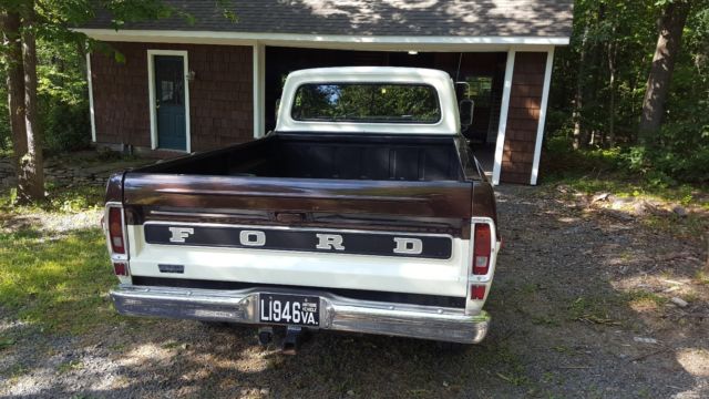 1969 Brown Ford F-250 Standard Cab Pickup
