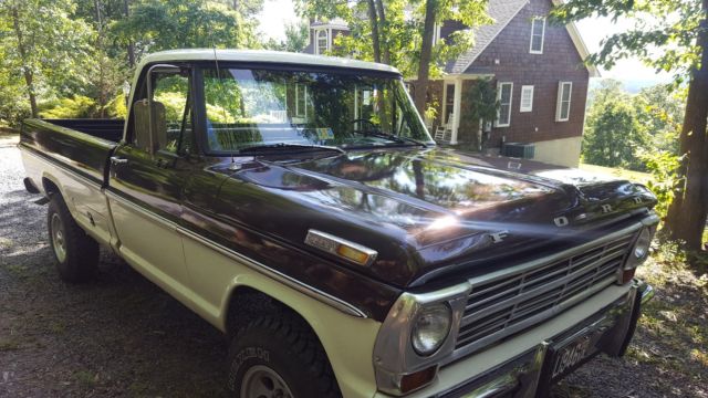 1969 Brown Ford F-250 Standard Cab Pickup