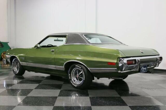 1973 Green Ford Torino Hardtop