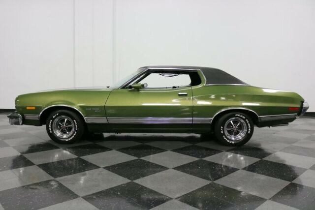 1973 Green Ford Torino Hardtop