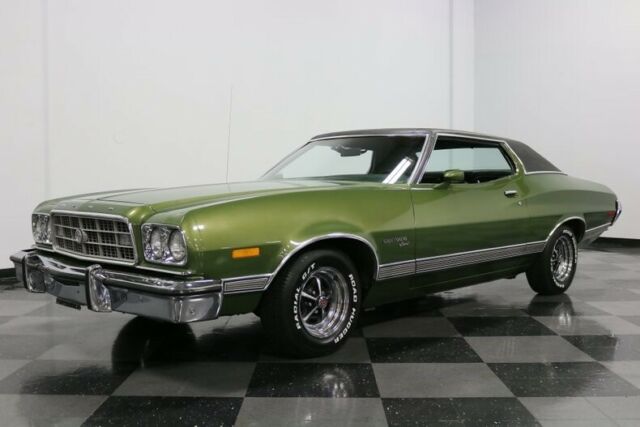 1973 Green Ford Torino Hardtop