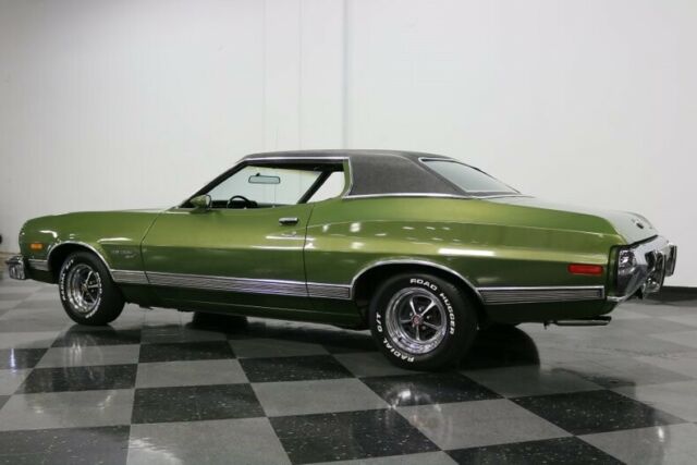 1973 Green Ford Torino Hardtop