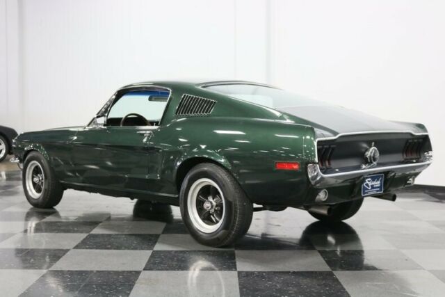 1968 Green Ford Mustang Coupe