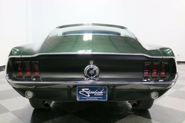 1968 Green Ford Mustang Coupe