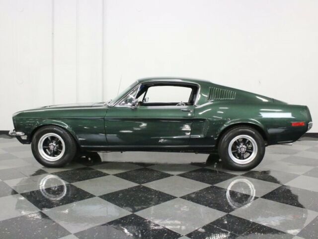 1968 Green Ford Mustang Coupe
