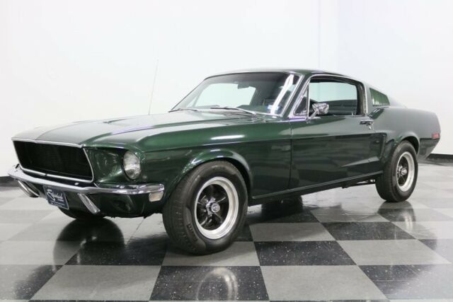 1968 Green Ford Mustang Coupe