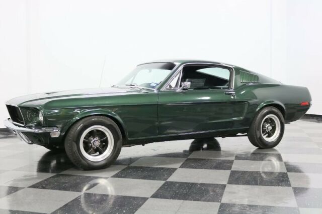 1968 Green Ford Mustang Coupe