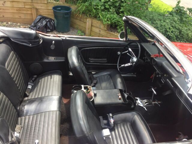 1966 Red Ford Mustang Convertible