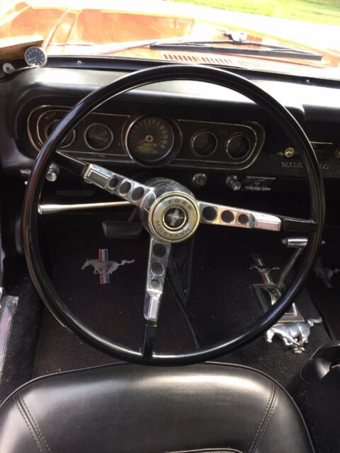 1966 Red Ford Mustang Convertible