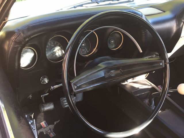 1969 Blue Ford Mustang Coupe