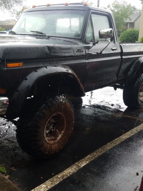 1978 Black Ford F-150