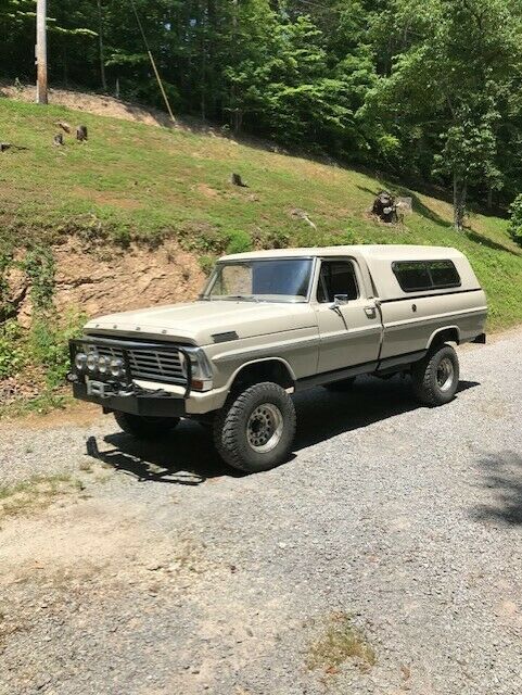 1967 Tan Ford F-250 Standard Cab Pickup