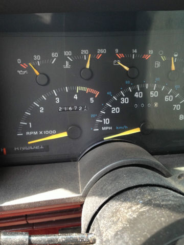 1991 Red & Black Chevrolet Other Pickups Standard Cab Pickup