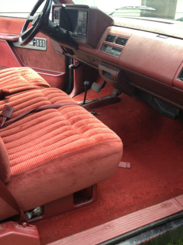 1991 Red & Black Chevrolet Other Pickups Standard Cab Pickup