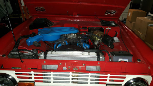 1974 Red Ford Bronco SUV