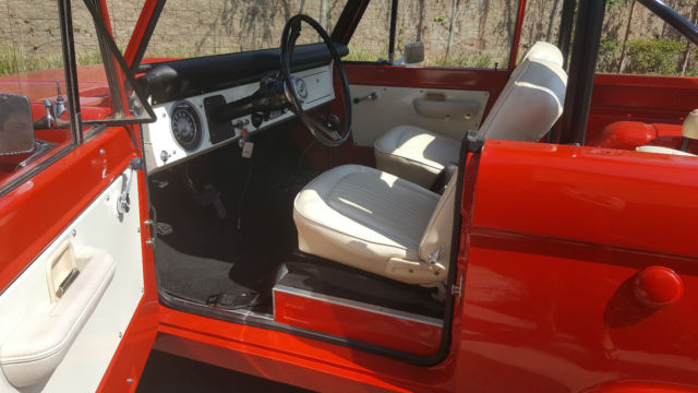 1974 Red Ford Bronco SUV