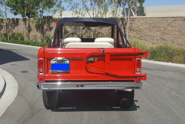 1974 Red Ford Bronco SUV