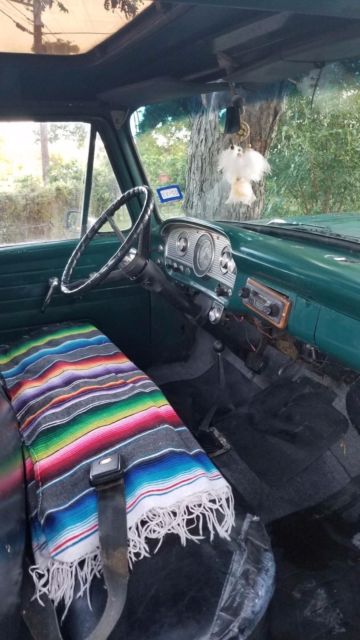 1962 Green Ford F-100