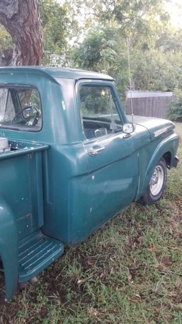 1962 Green Ford F-100