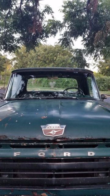 1962 Green Ford F-100