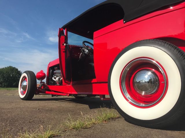 1929 Viper Red Ford Model A Coupe
