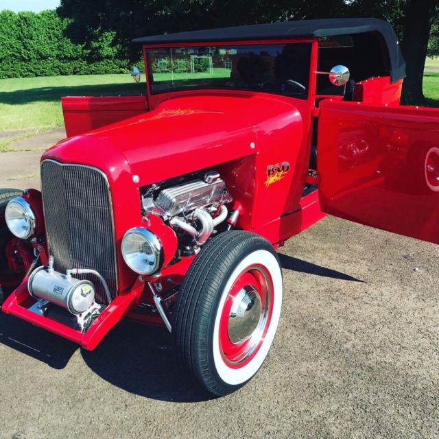 1929 Viper Red Ford Model A Coupe