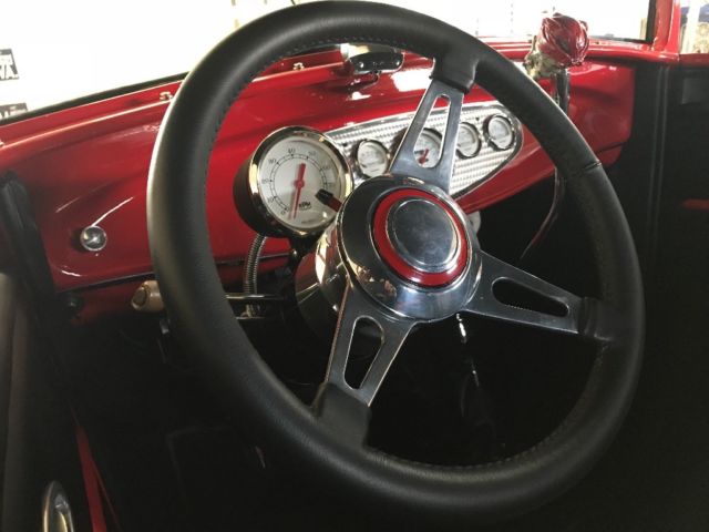 1929 Viper Red Ford Model A Coupe
