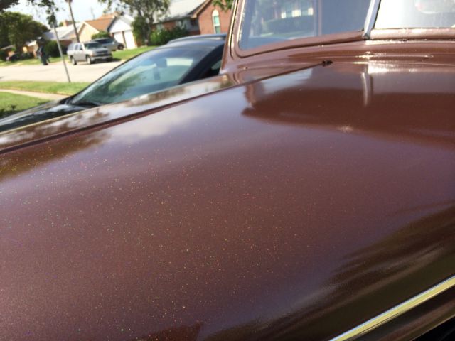 1947 brown with metal flakes Chevrolet truck Crew Cab Pickup