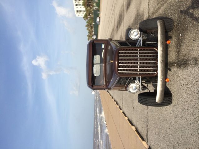 1947 brown with metal flakes Chevrolet truck Crew Cab Pickup
