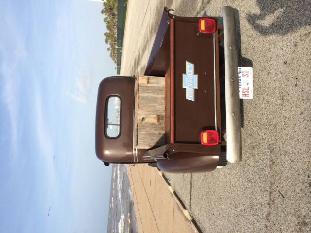 1947 brown with metal flakes Chevrolet truck Crew Cab Pickup