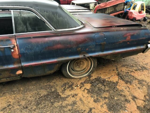1963 Red Chevrolet Impala Hardtop