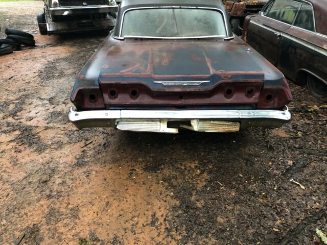 1963 Red Chevrolet Impala Hardtop