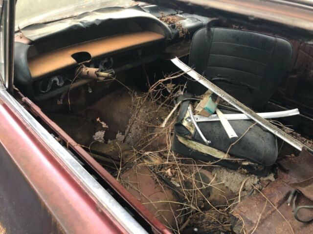 1963 Red Chevrolet Impala Hardtop