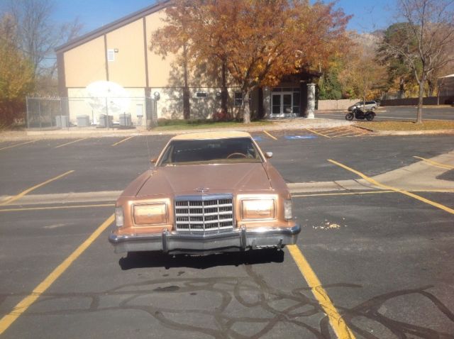 1978 Tan Ford Thunderbird Coupe