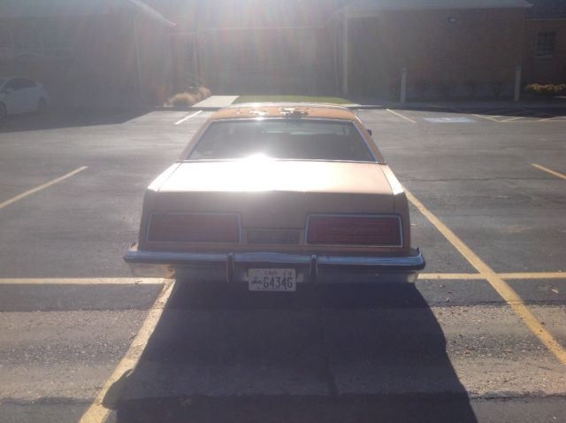 1978 Tan Ford Thunderbird Coupe