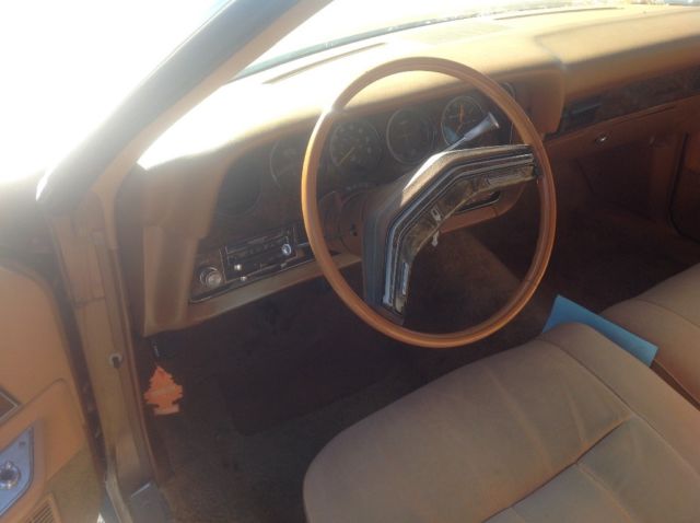 1978 Tan Ford Thunderbird Coupe