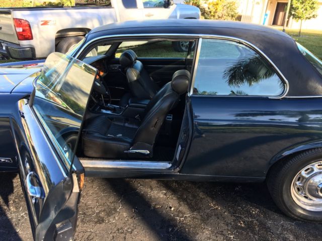 1977 Blue Jaguar XJ6 Coupe