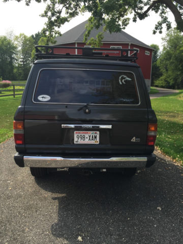 1989 Gray Toyota Land Cruiser SUV