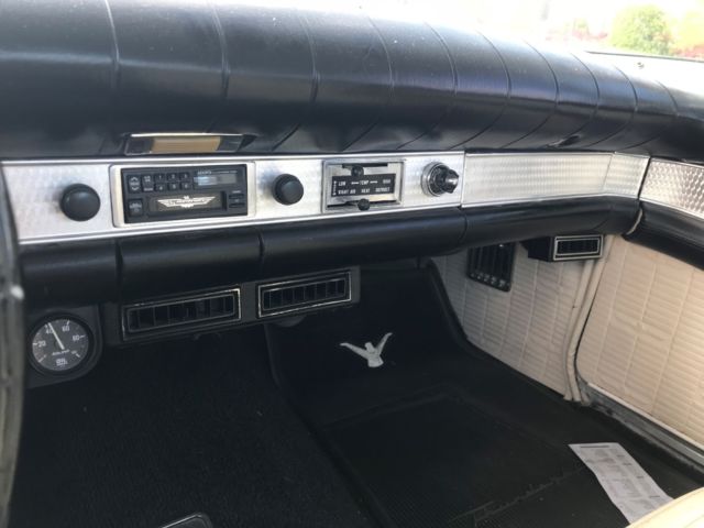 1957 White Ford Thunderbird Convertible