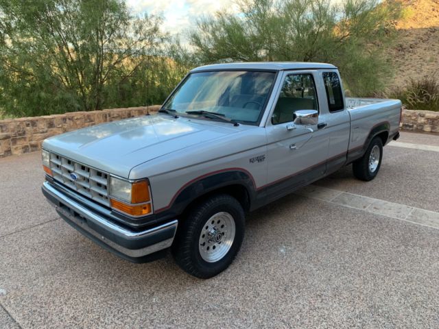 1990 Silver Ford Ranger