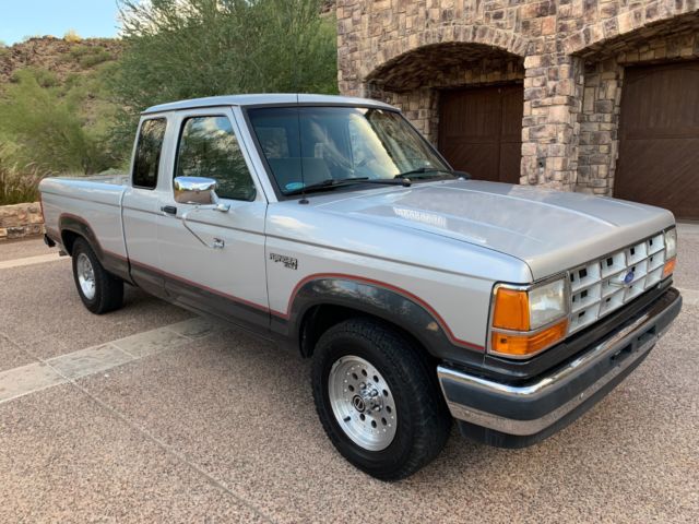 1990 Silver Ford Ranger