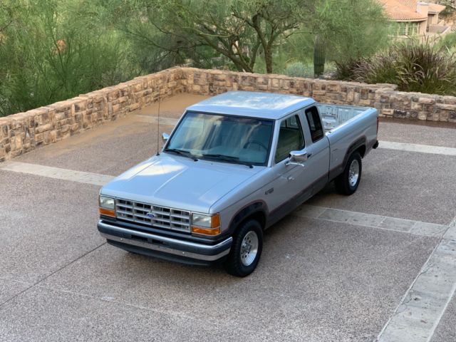 1990 Silver Ford Ranger