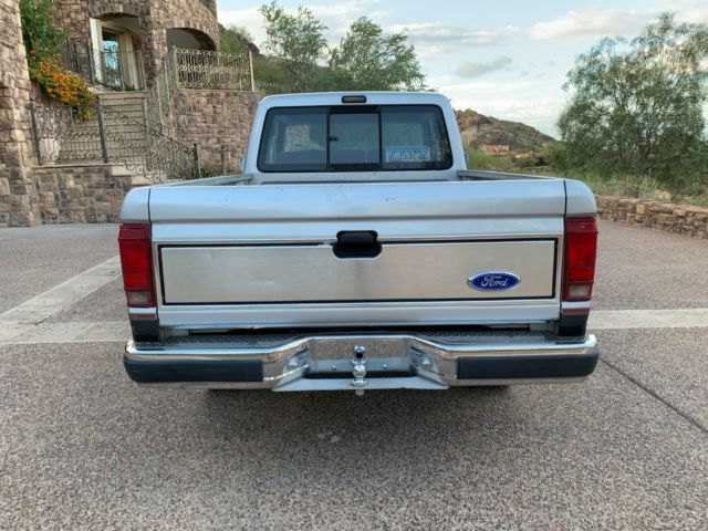1990 Silver Ford Ranger