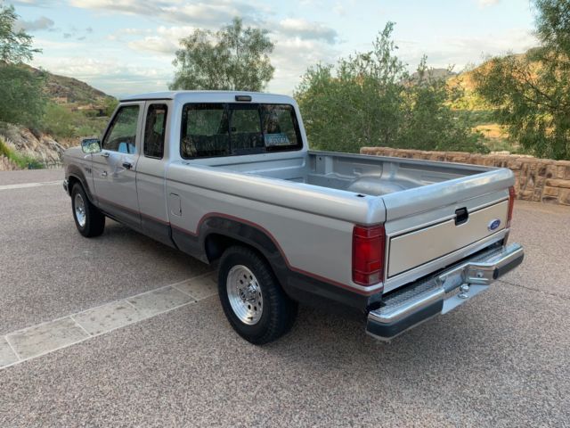 1990 Silver Ford Ranger