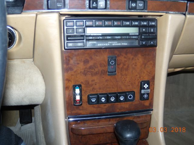 1989 Red Mercedes-Benz SL-Class Convertible