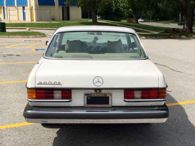 1979 White Mercedes-Benz Other Coupe