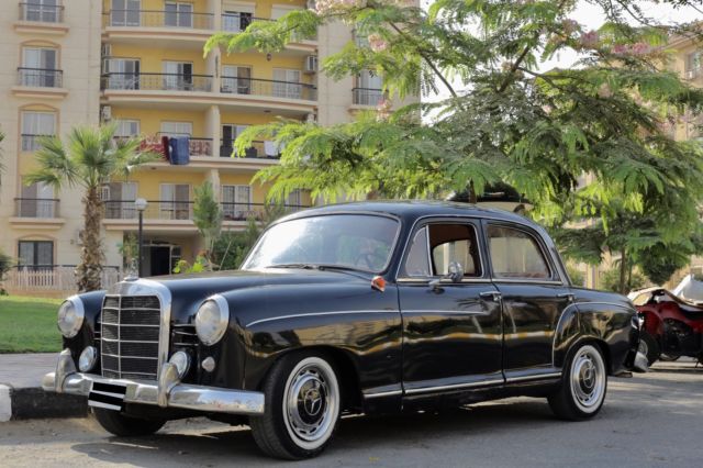 1960 Black Mercedes Benz W120 180b Sedan