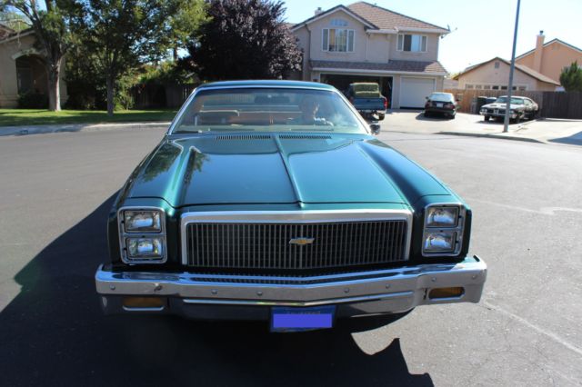 19770000 Green Chevrolet El Camino Standard Cab Pickup